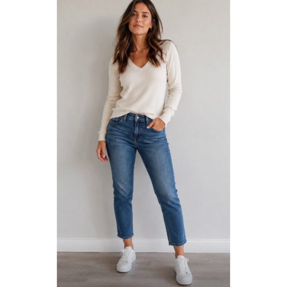Joe's Jeans Women's Skinny Ankle Jeans Size 29 Blue Stretch Denim Medium Wash